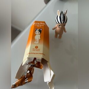 Sonny Angel Zebra Viral Collectible Figure Animal Series 3 opened blind box
